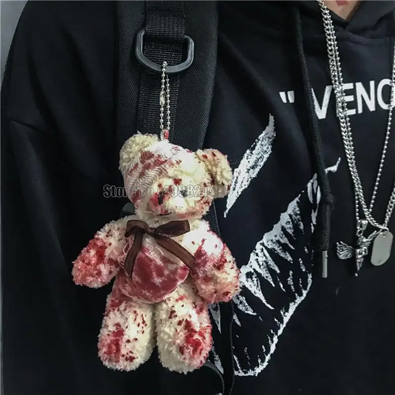 クマ型ぬいぐるみストラップ ネックレス付き 女性と女の子のためのクマの形をしたぬいぐるみ,携帯電話