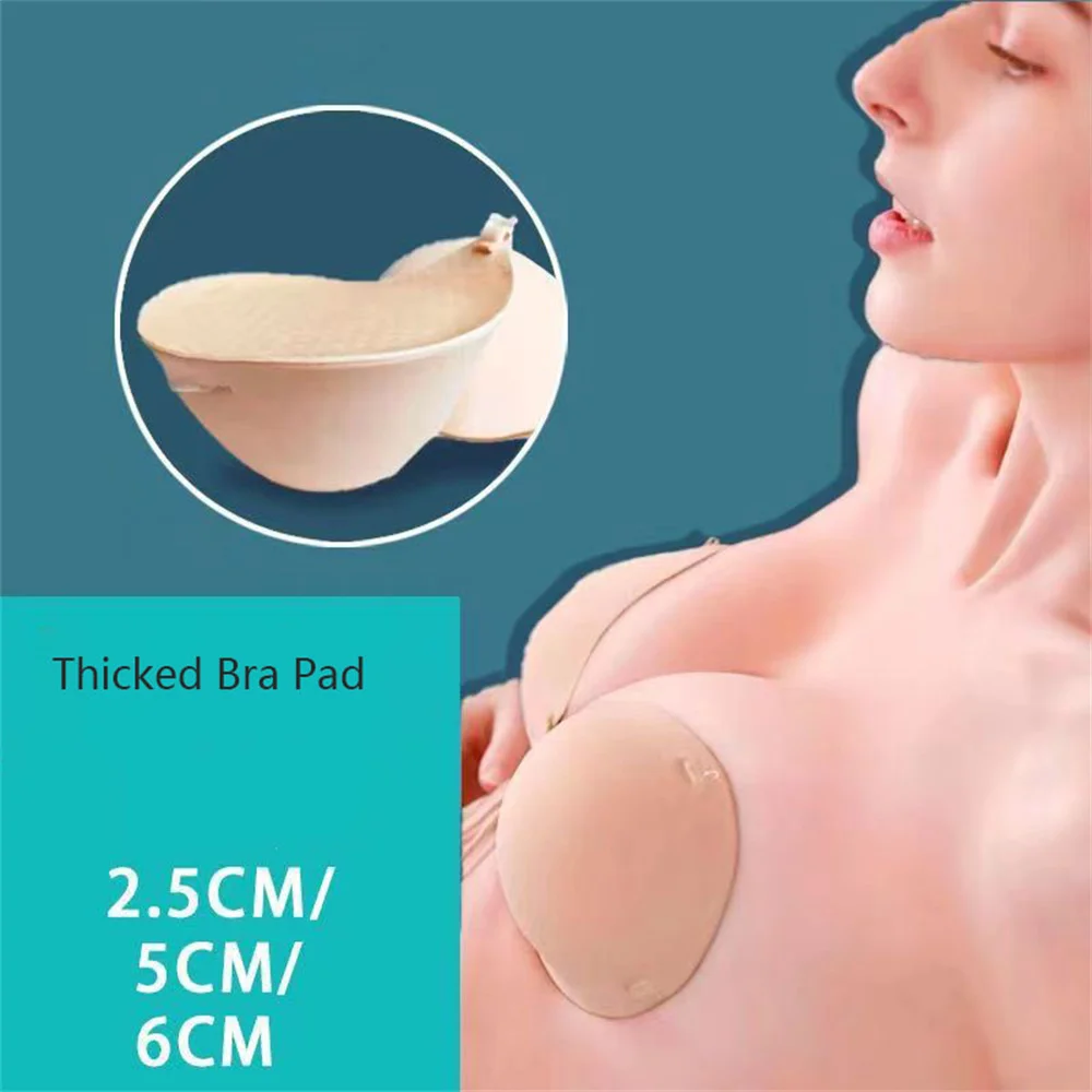 Chest Sticker Invisible Silicone Bra 5CM/6CM For Woman