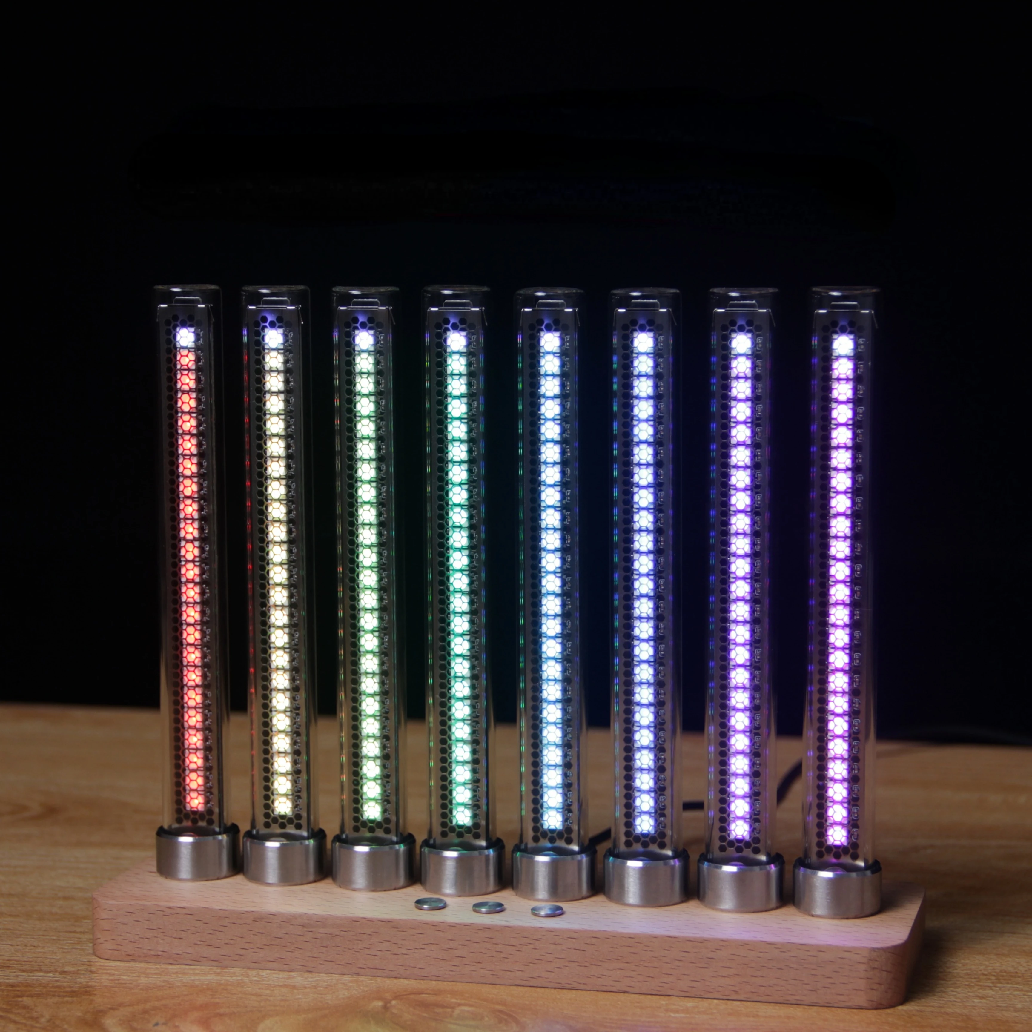 Nvarcher Music Spectrum Light Cyberpunk Quasi Glow Tube Atmosphere Pickup  Light Desk Rhythm Lamp - Demo Board Accessories - AliExpress
