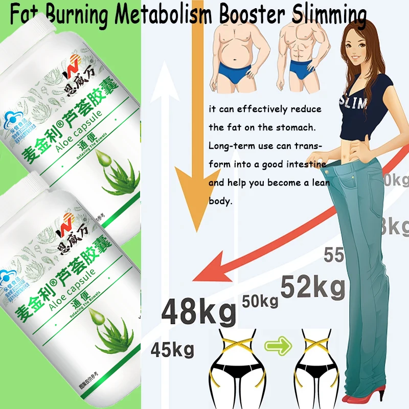 

Fat Burning Slimming Weight Loss Capsules—Belly Fat Burner Aloe Vera Pills Tummy Cellulite for Men Women Powerful Lose Weight