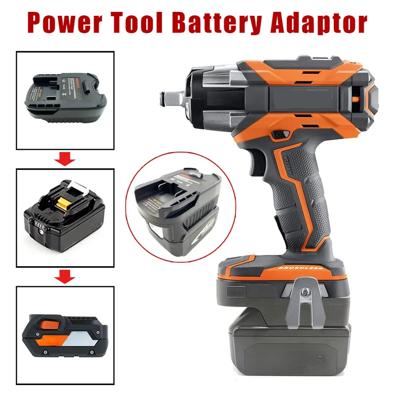 Konwerter adaptera akumulatora dla Makita na Ridgid AEG, dla Ridgid/AEG na Milwaukee, dla Ridgid/AEG na elektronarzędzia Makita