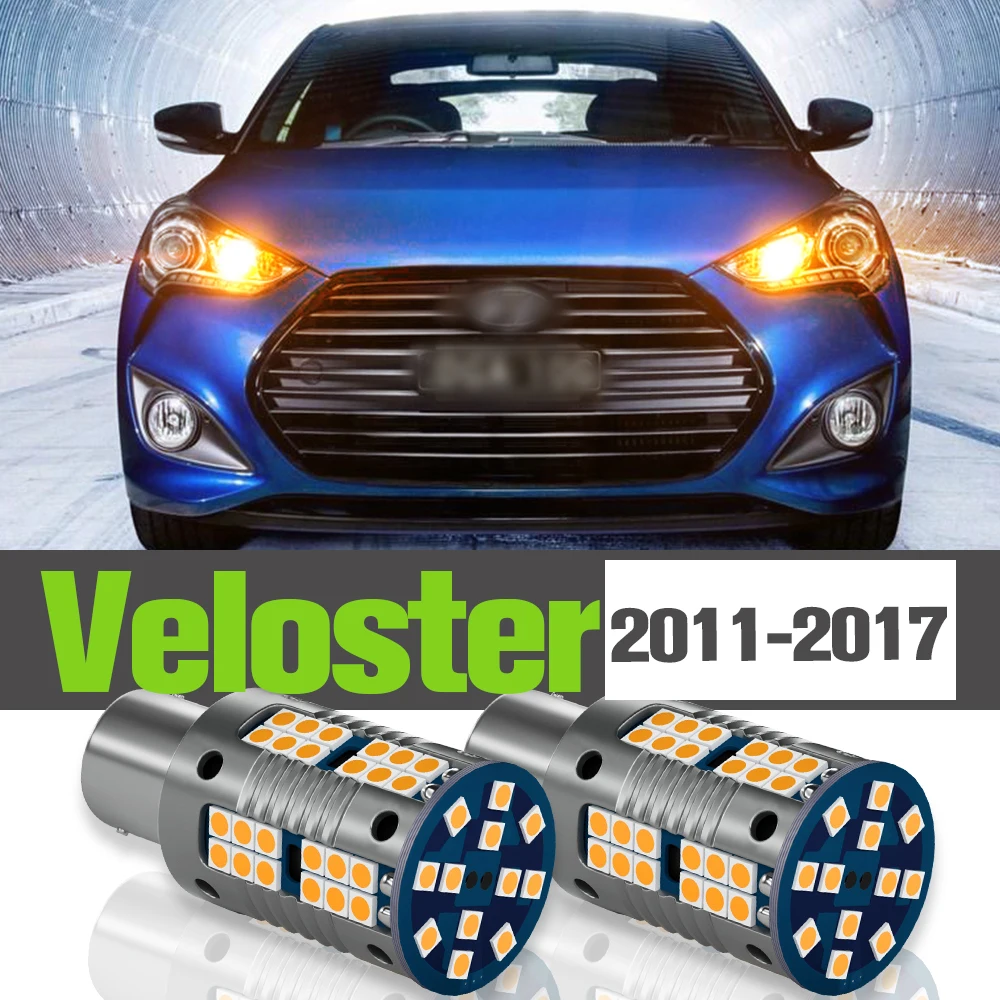 

2x LED Turn Signal Light Accessories Lamp For Hyundai Veloster 2011-2017 2012 2013 2014 2015 2016