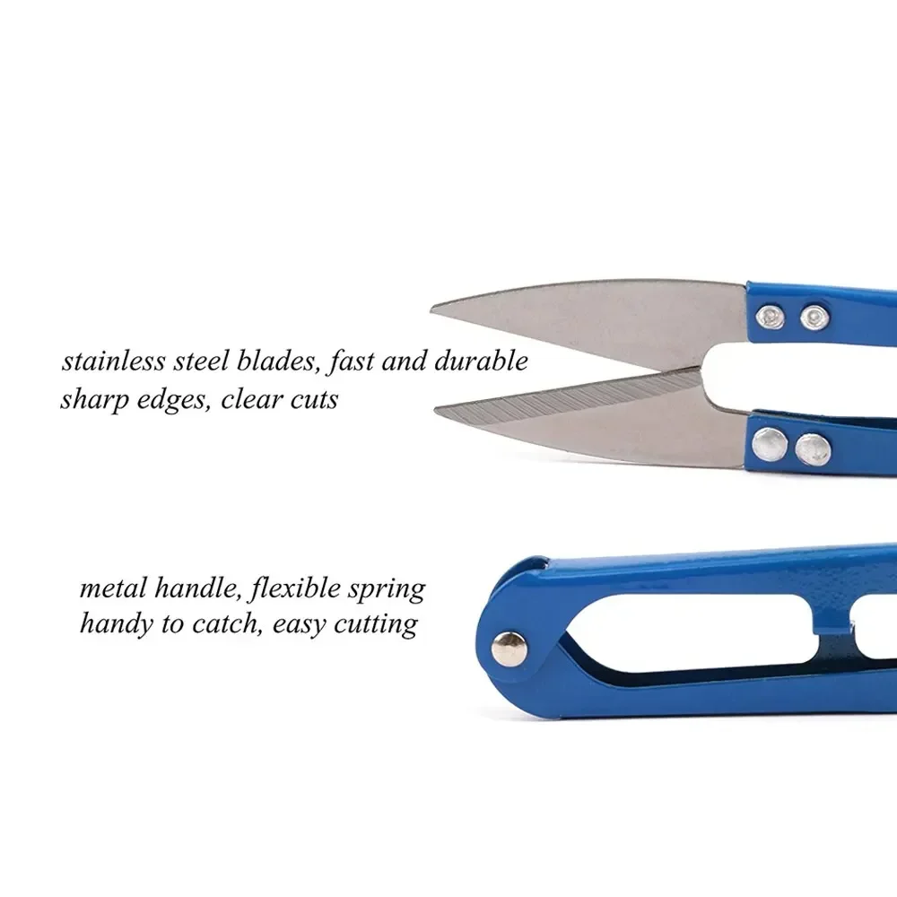 Cutter for Yarn U Shape 1pcs Sewing Scissors Thread Threads Fabric Craft Needlework Scissors DIY Sewing Supplies