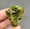 Natural Pyromorphite mineral specimen + healing quartz crystals and stones rock gemstone 1
