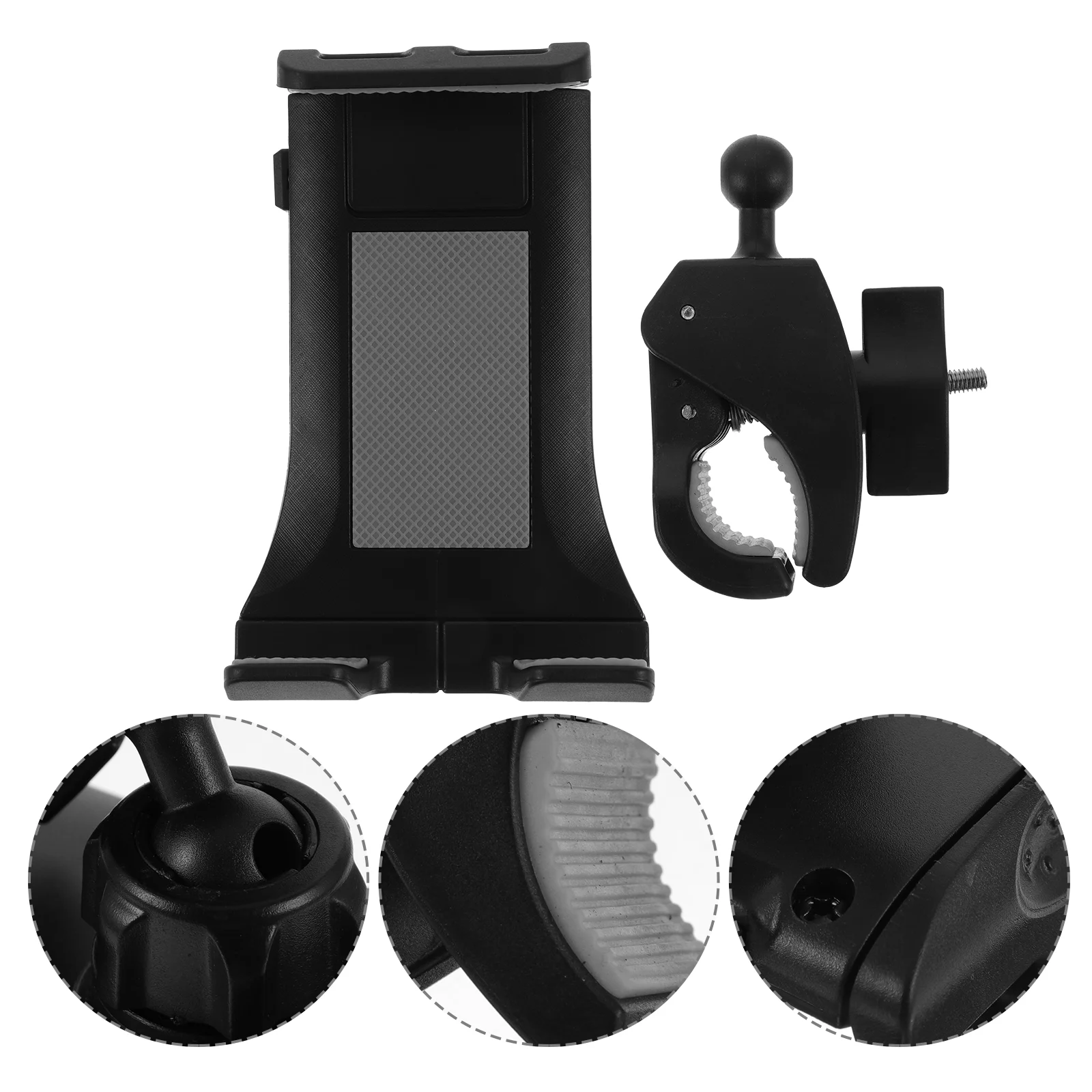 

Treadmill Stand Gym Phone Holder Tablet for Stroller Mount Bracket Abs Sports Bike