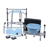 Wholesale Chinese Supplier Commode Shower Chair Bedside Commode Chair Portable Rolling Toilet Seat Chair 3