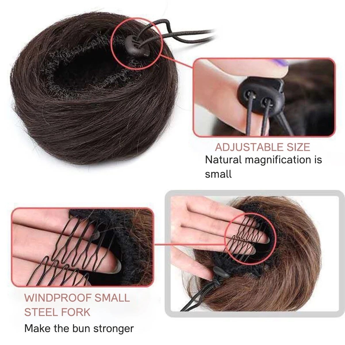 كعكة صناعية برباط صغيرة وطبيعية للنساء، إكسسوارات...