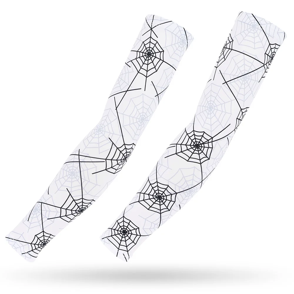 Summer Tattoo Sleeve Ice Silk Sleeves Sun-proof Running Cycling Driving Fishing Elastic Arm Cover Men Women Arm Protection