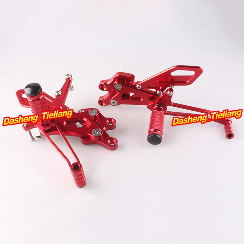 

Motorcycle Adjustment Foot Pegs Rest Rear Set Foot Rests Rearset For Kawasaki Ninja ZX10R 2004-2005