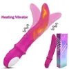 Heating Tongue Vibrator Swing Massage Soft Silicone G Spot 10 Modes Vaginal Clitoris Stimulate Adult Sex Toys for Woman 18+ 1