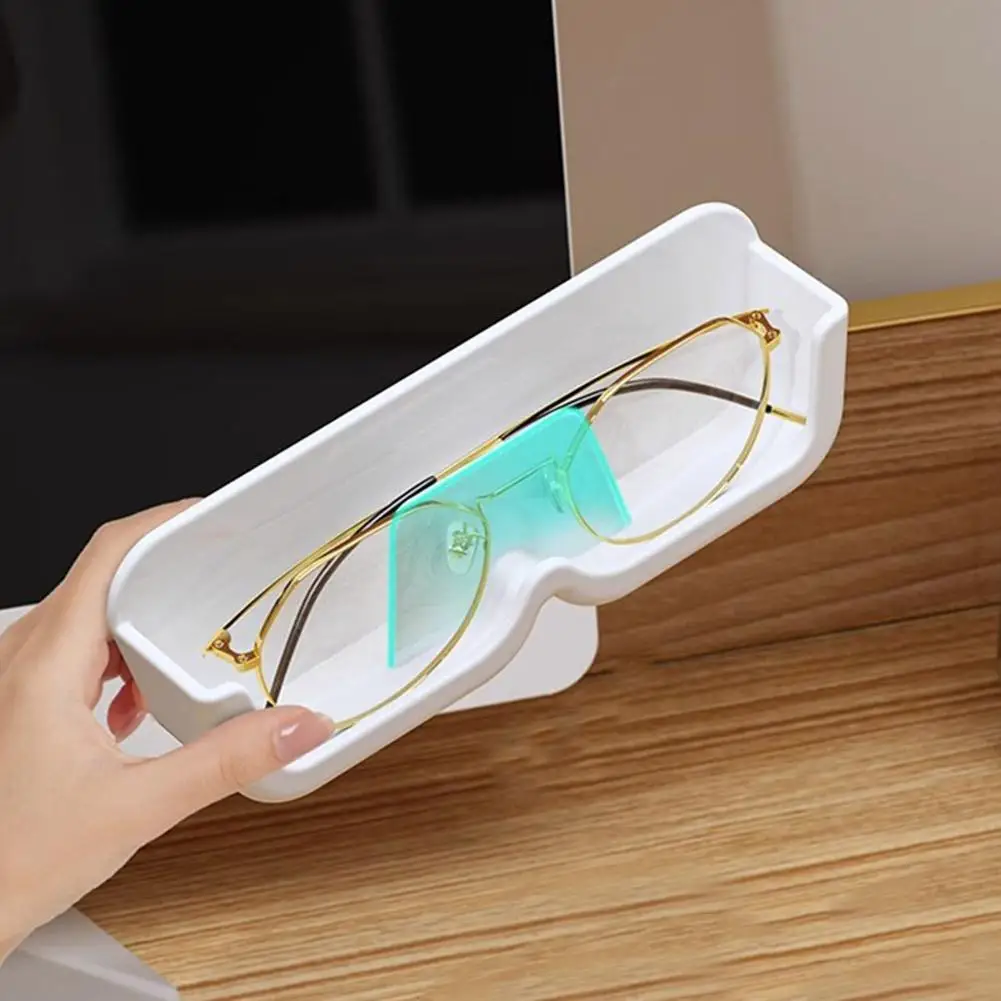 Description Picture 2 of itemWall-Mounted Reading Glasses Holder Eyeglasses Holder Rack Case Eyewear Shelving Sunglasses Adhesive Display Display Floati G5X1
