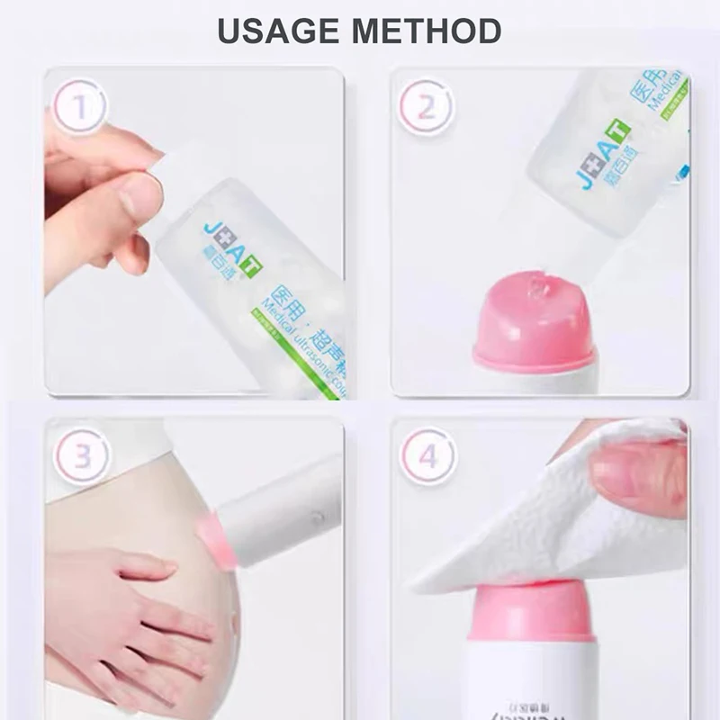 50g Conductive Gel For Pressotherapy Physiotherapy Device EMS Radiofrequency Face Body Beauty Machine Ultrasonic Coupling Agent