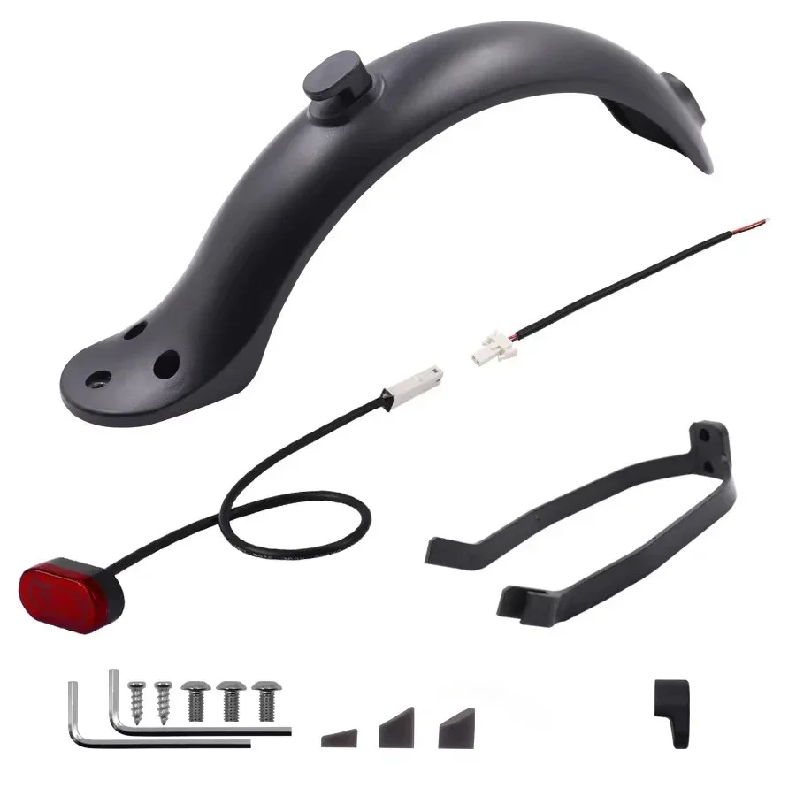 Kotflügel hinten für Xiaomi M365 Pro Elektroroller, kurzes Entenschwanz-Rückenflügel-Rücklicht für Mijia Mi 3 1S hinteres Kotflügel-Zubehör – Detail 26