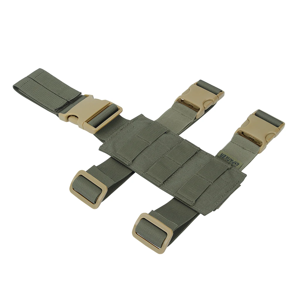 Enhanced Tactical Drop Leg Thigh Holster with Adjustable Straps for Hunting and Paintball Activities