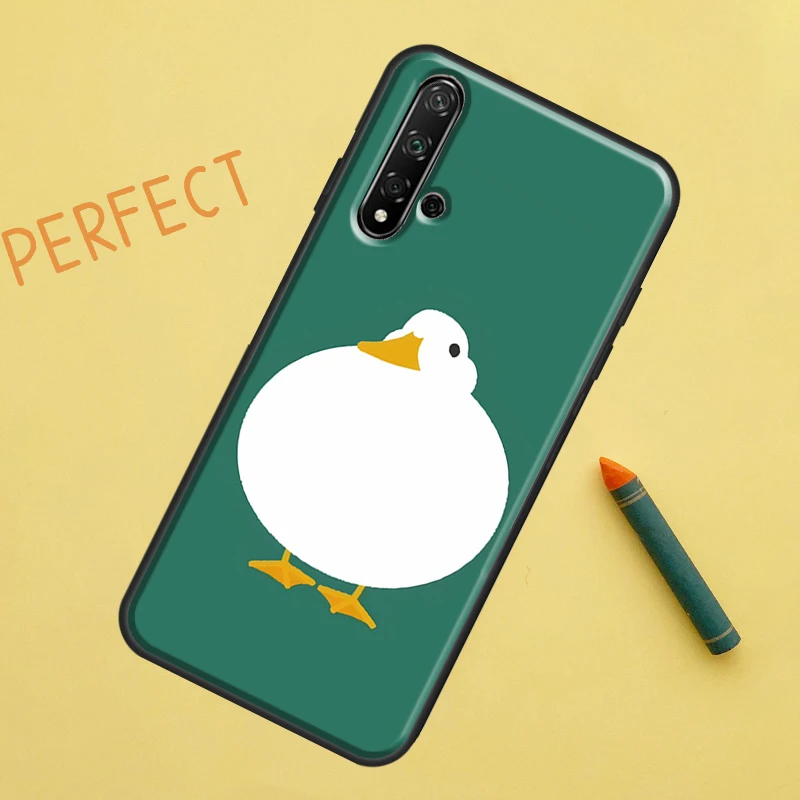 Cartoon Duck Knife Design Phone Case
