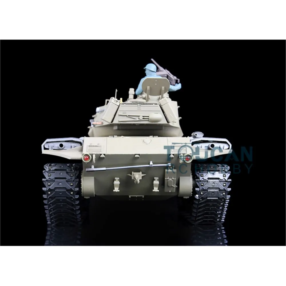 헝롱 1/16 RTR RC 탱크 스케일 2.4Ghz 7.0 플라스틱 워커 불독 BB IR 전투 연기 효과 3839 무선 RC 모델 TH17323-SMT7