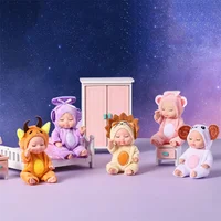 12Pcs/Set Sleeping Reborn Baby Doll Kit Toys Mini Constellations Baby Cute Adorable Dolls Playset Birthdays Gifts For Kids 2