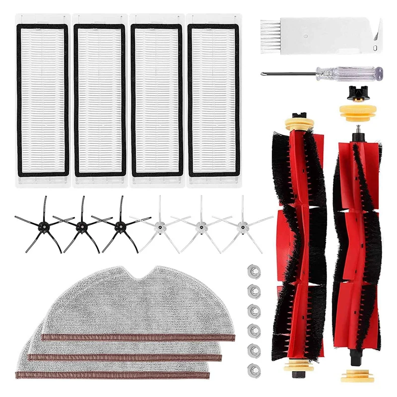 

Аксессуары для пылесоса Xiaomi Roborock S5 Max S50, S51, S6, S60, S65, S6 Max V, S6 Pure 23 шт.