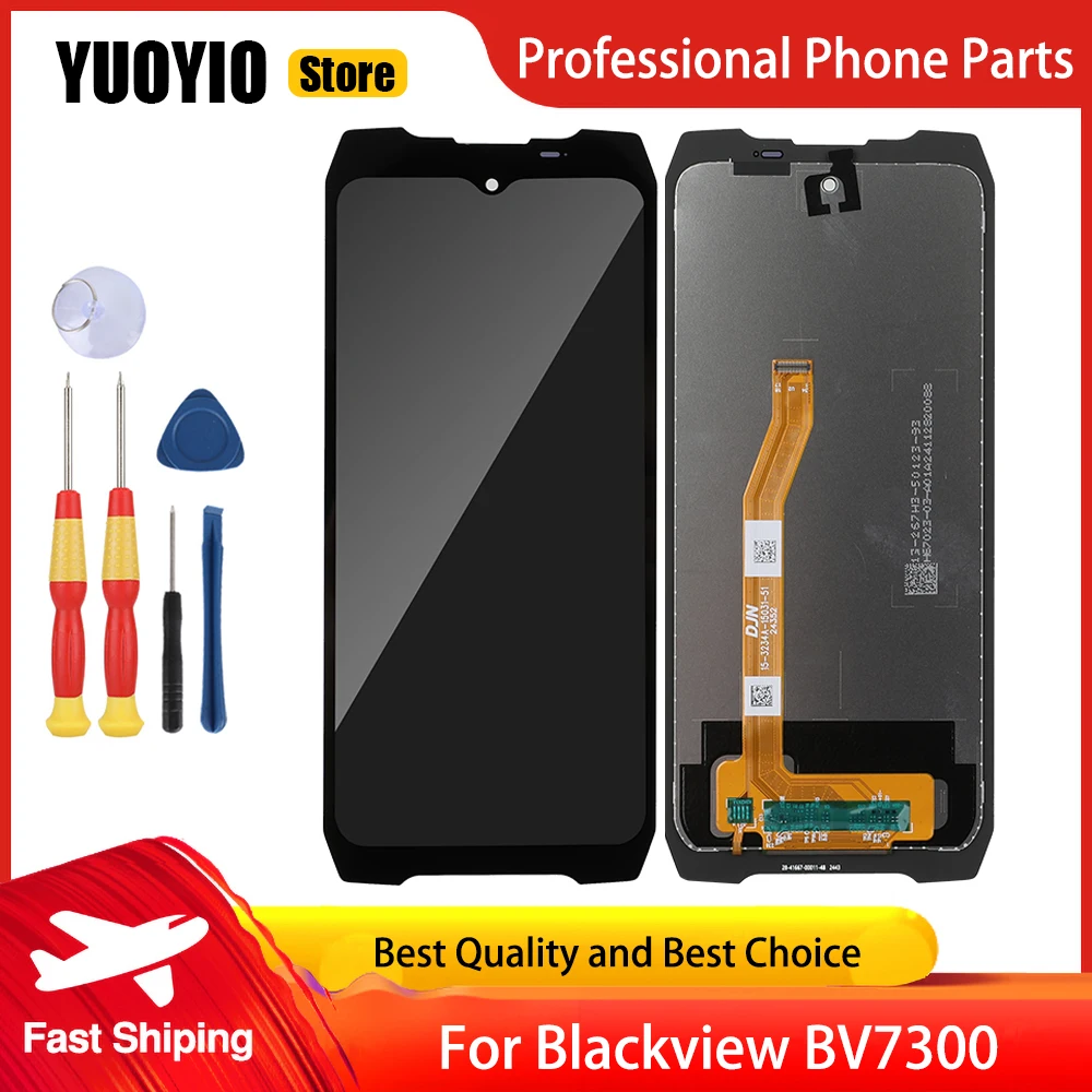 Schermo LCD + Touch Per Blackview Tab 7: Ricambio Completo Con Kit Utensili