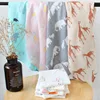 60x60cm Bamboo Cotton Muslin Baby Burp Cloth Soft Print Scarf Multifunction Bibs Burp Cloths Towel accessories Muslin Diaper 3