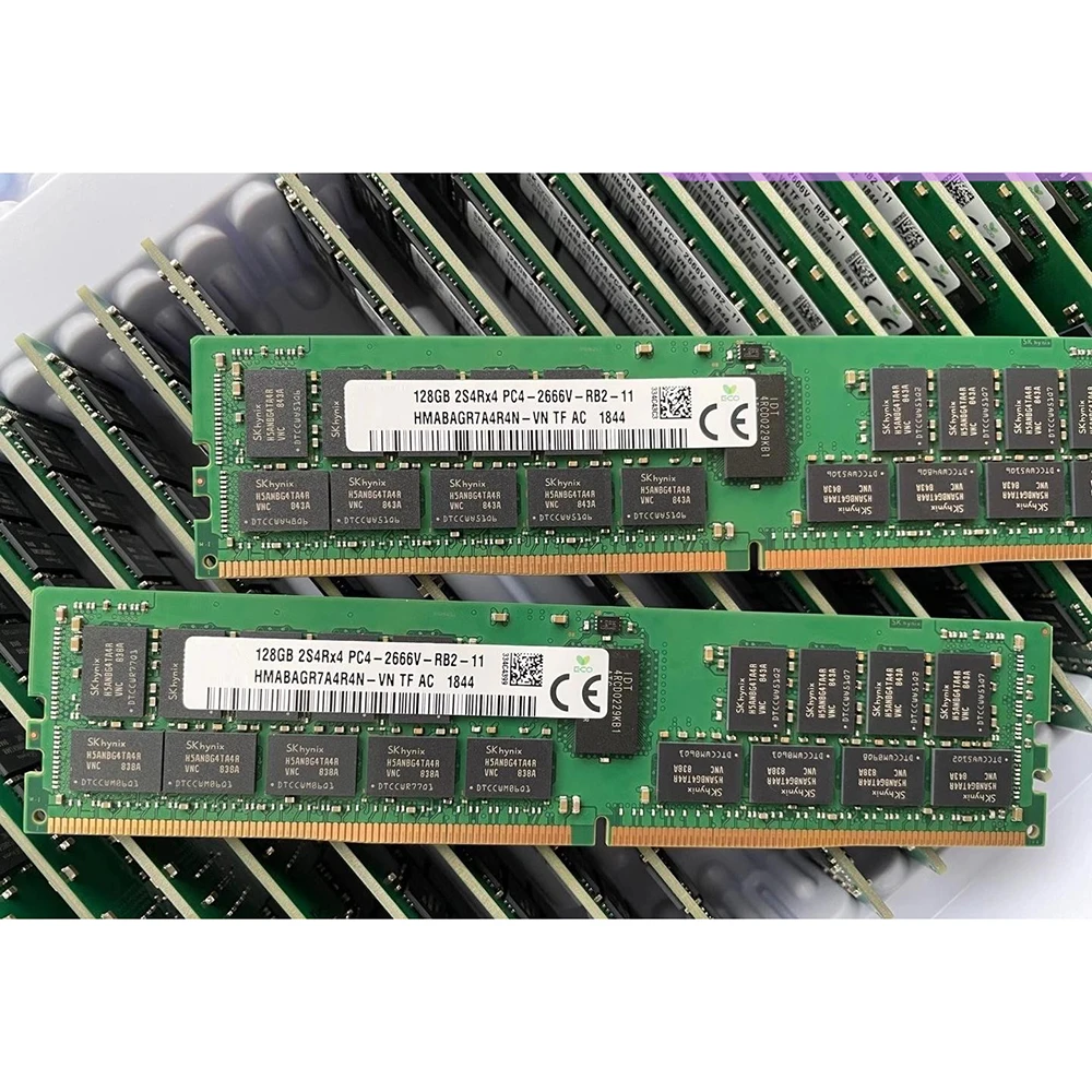 1 Pcs 128GB 128G 2S4RX4 PC4-2666V REG RAM For SK Hynix Memory DDR4 2666 HMABAGR7A4R4N-VN 4 1 Pcs 128GB 128G 2S4RX4 PC4-2666V REG RAM For SK Hynix Memory DDR4 2666 HMABAGR7A4R4N-VN - Image 2