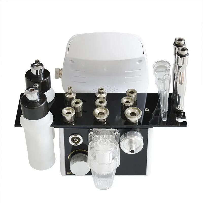 3 IN 1 Diamond Microdermabrasion Machine Diamond Beauty Machine Water Spray Suction Blackhead Exfoliation Face Peeling Skin Tool
