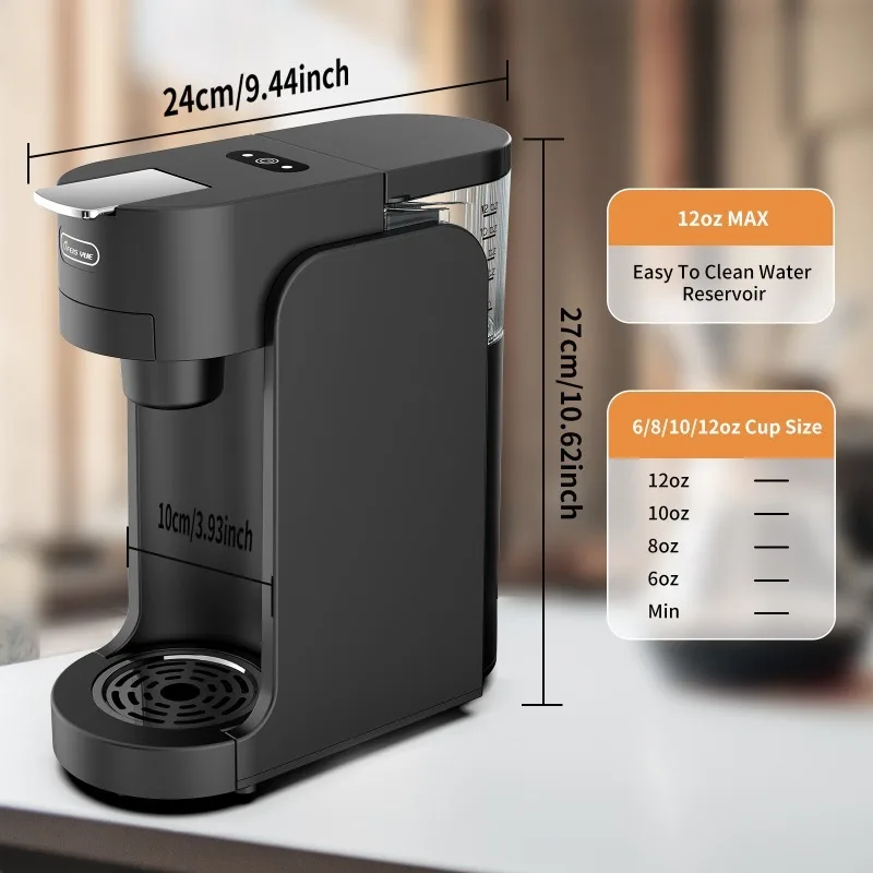 110V-240V Capsule Coffee Maker Machine Capsule/powder Dual Purpose Home Mini Automatic Espresso Machine Multi-functional캡슐 커피머신 4