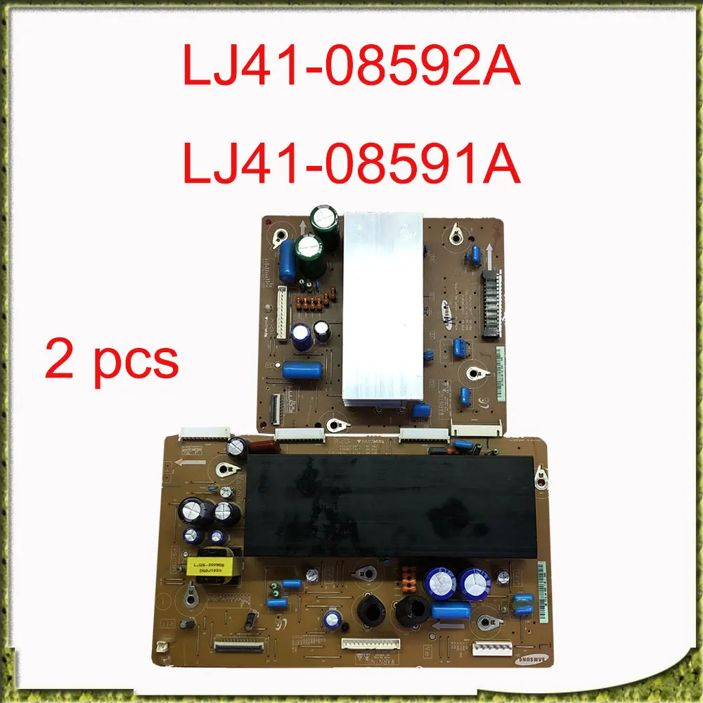 

LJ41-08592A LJ41-08591A Original Power Card Badge Power Supply Board for TV PT42638NHDX Professional TV Accessories Y+X Board