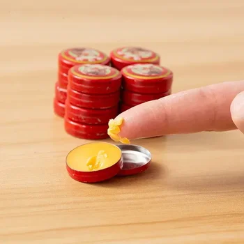 Balsamo di tigre naturale Olio essenziale Tratmentof Influenza Mal di testa freddo Vertigini Muscolo Tigre Balsamo solido Unguento Fragranza Unisex