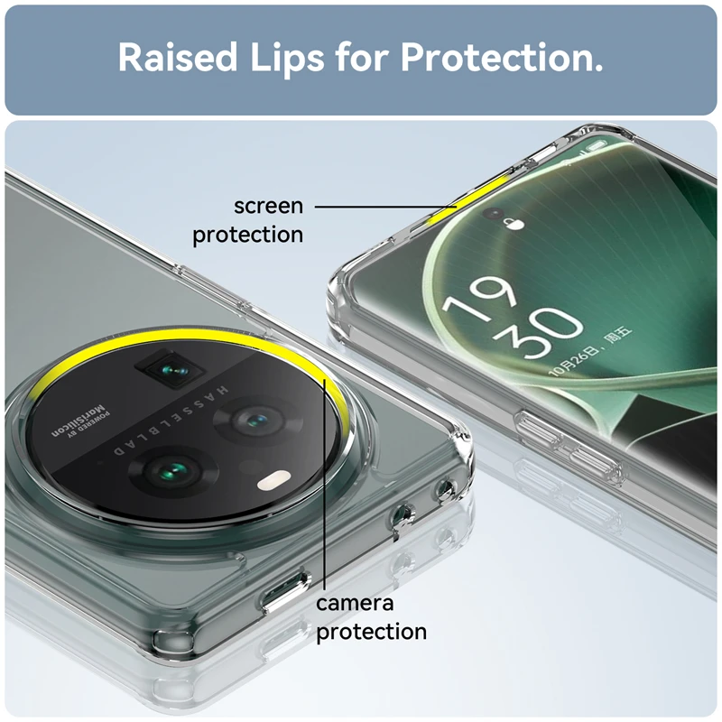 Per Oppo Find X6 Pro Cover Per Oppo Find X6 X5 Pro Shell Para Capa Custodie Trasparenti Smerigliate Al Tatto Per Oppo Find X6 Pro