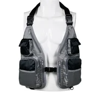 Outdoor Hip Hop Techwear Tactical Cargo Vest Multi Pockets Functional Camping Photography Casual Sleeveless Waistcoat 1