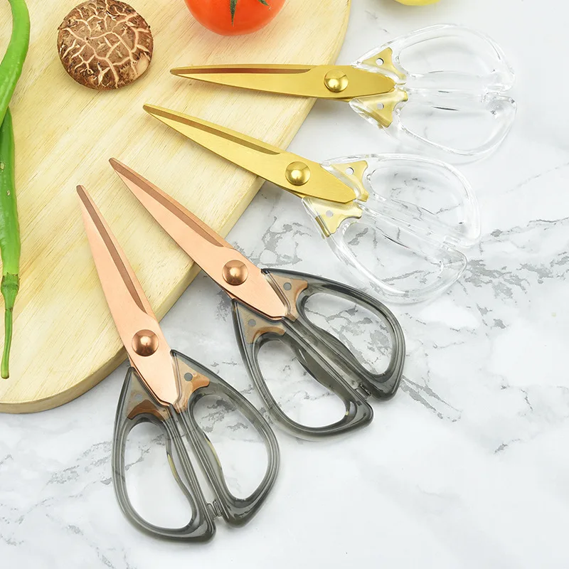 

Household Stainless Steel Barbecue Scissors Kitchen Chicken Bone Scissors Kitchen Gadgets and Accessories