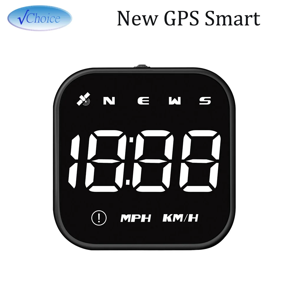 Head up display Car G4S HUD digital GPS speedometer MPH overspeed alarm multifunctional speedometer compass HD LED display