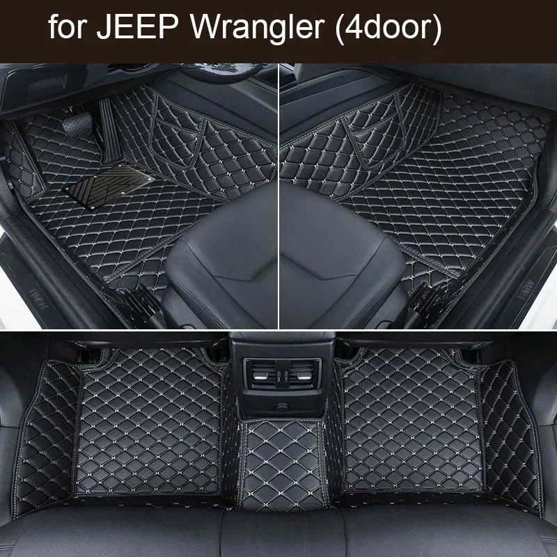 

Автомобильные коврики для JEEP Wrangler (4 двери) 2018-2019, автомобильные коврики