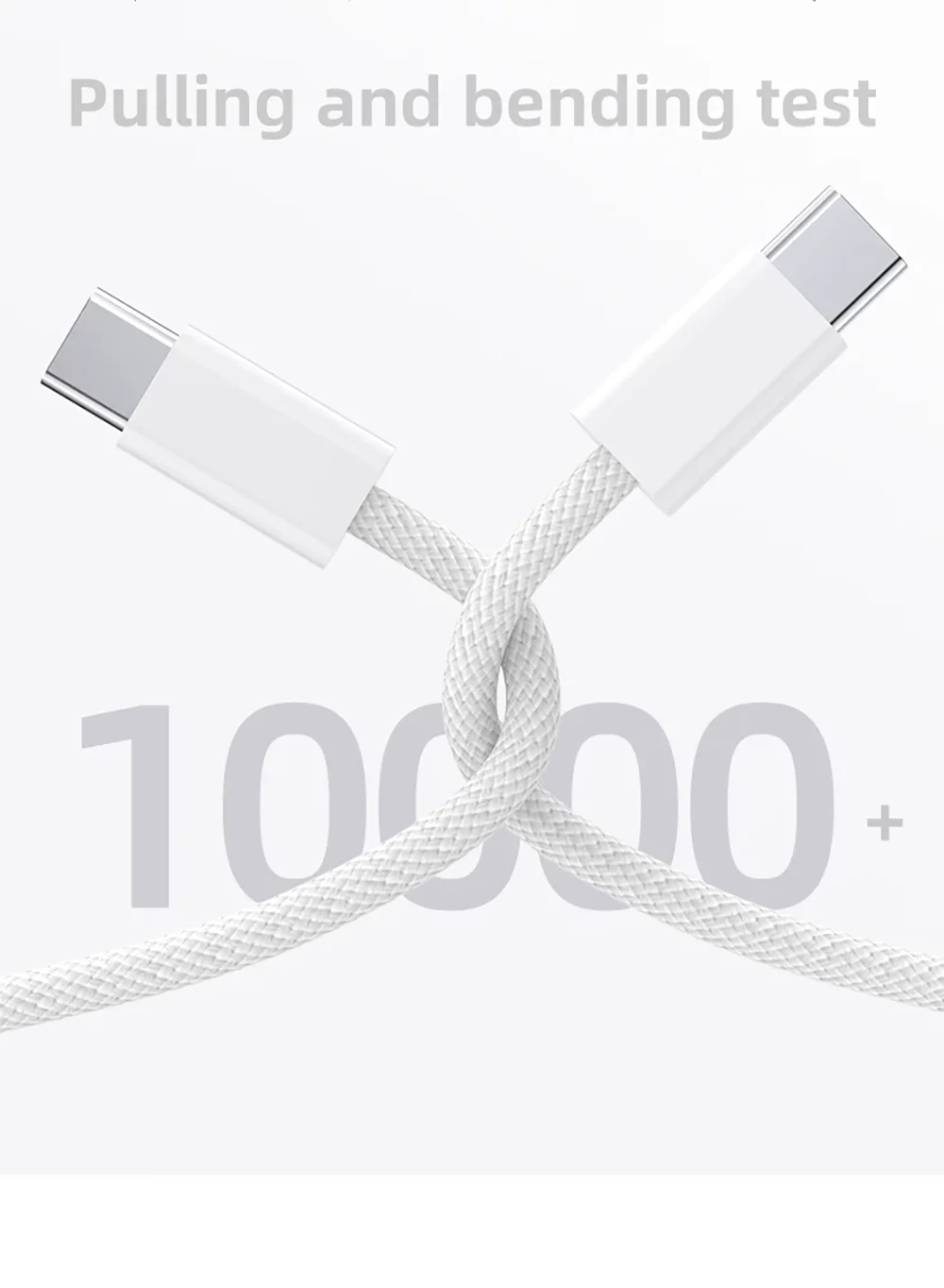 E3 original 60w tipo-c cabo carregador rápido para apple iphone 16 pro max 15 usb c carregamento rápido para xiaomi samsung tecelagem cabo