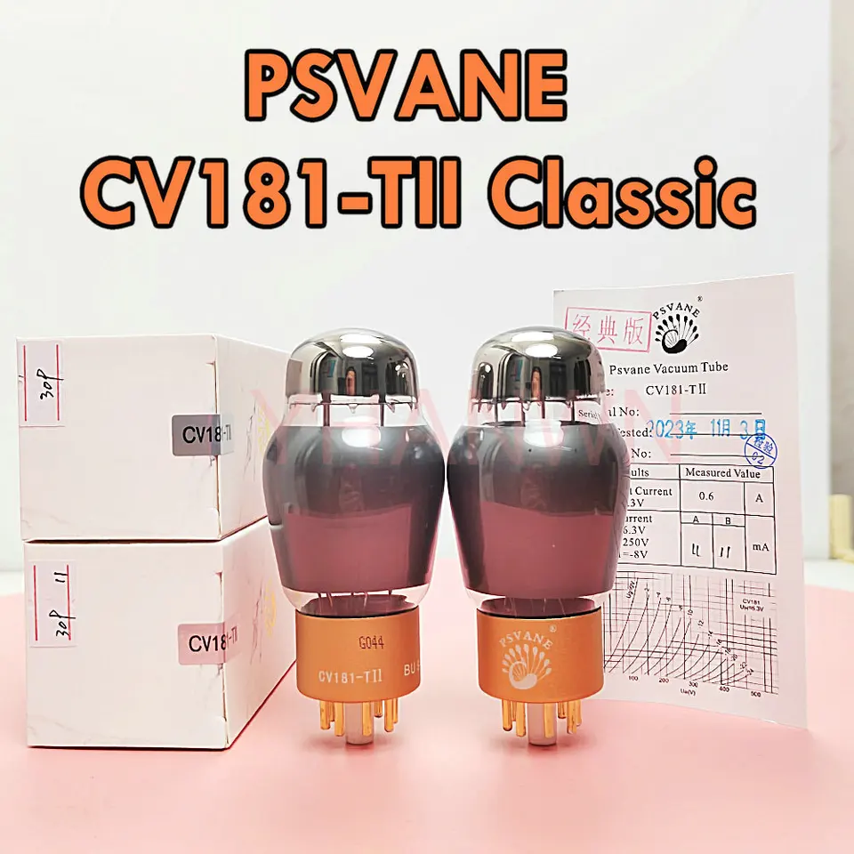 YHANWN 95AMP PSVANE MARKII CV181-TII クラシック真空管