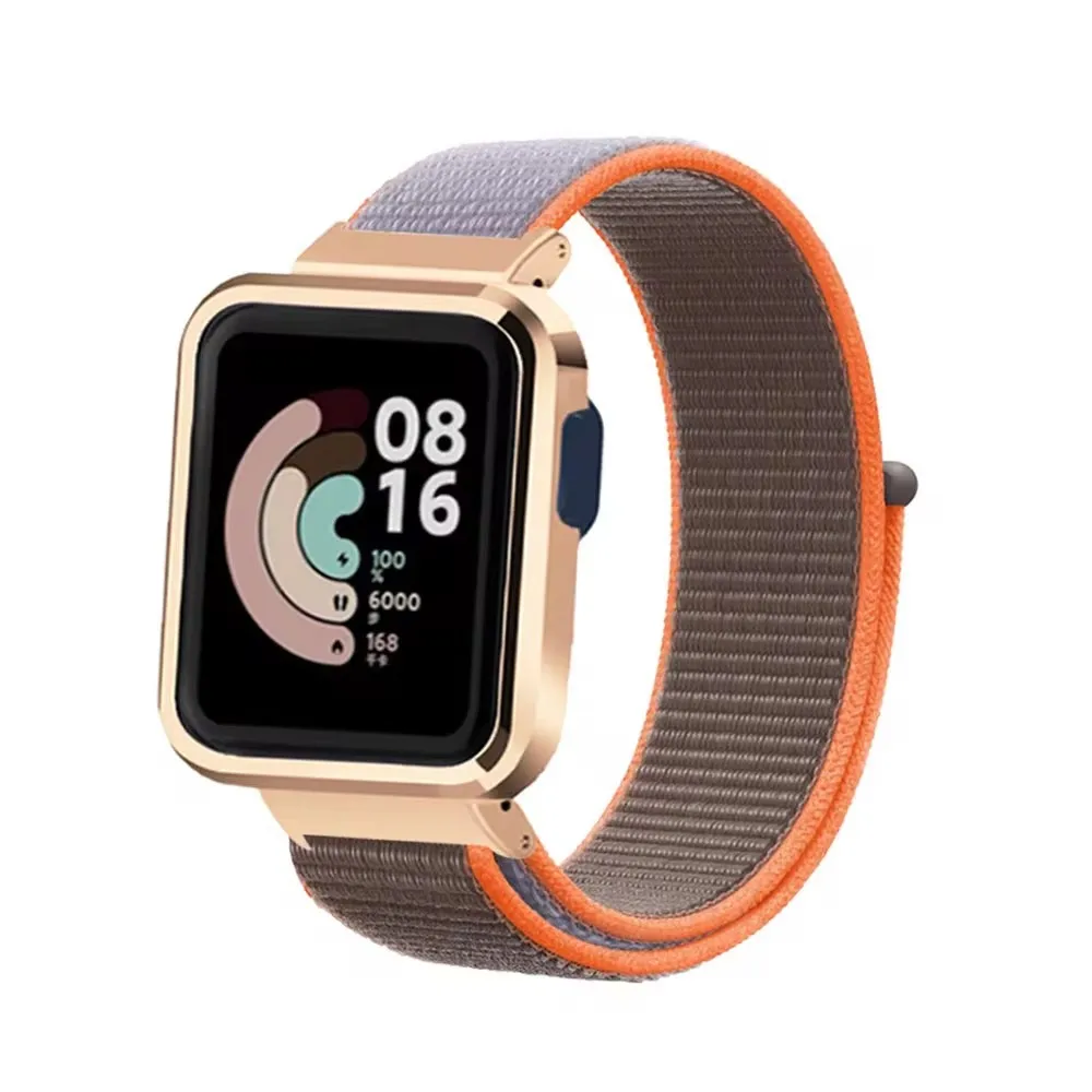Premium Nylon Strap with Metal Protector Case