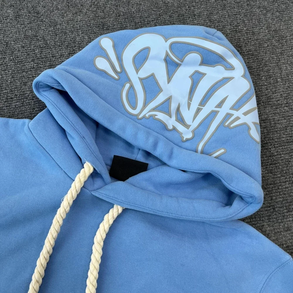 Sy Jacket and Trousers Sports Jogging Men Cotton Hoodie Young Fashion Hooded Tops Pants Women's Streetwear Coats Warm Tracksuit 2