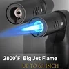 Metal High-temperature High Firepower Inflatable Lighter Windproof Jet Flame Portable Torch Outdoor Camping Barbecue Lighter 5
