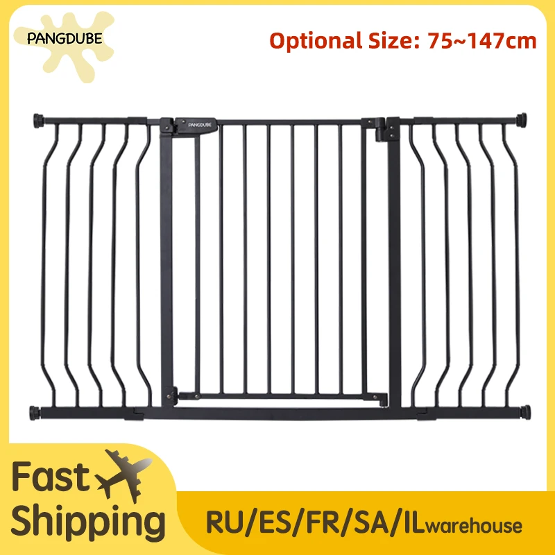 Child Safety Barrier Without Drilling 75147cm Optional Size Baby Gate