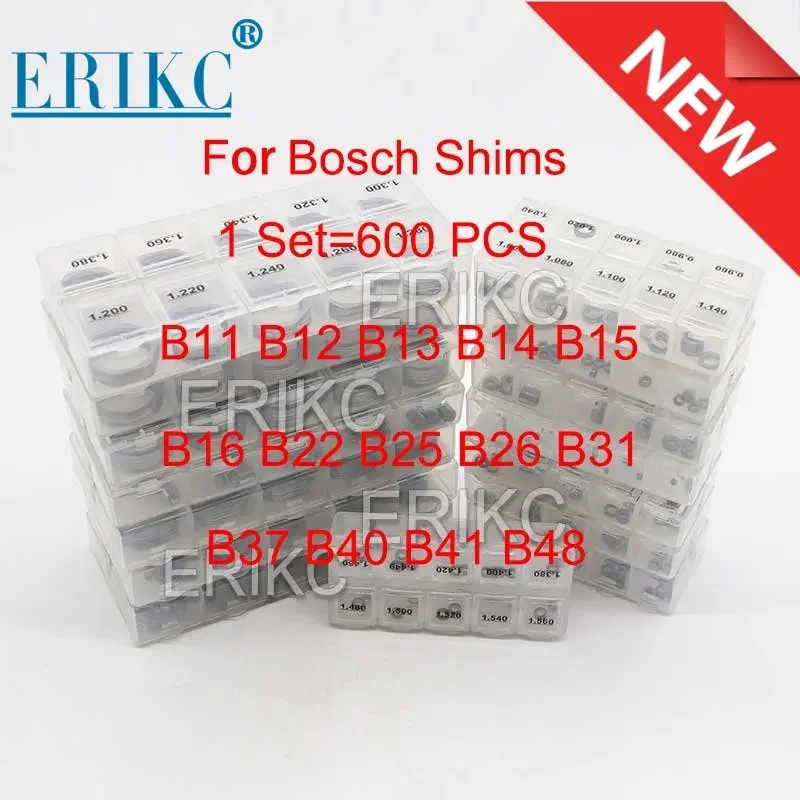 

B14 B15 B40 B41 Common Rail Injector Adjust Shims B11 B12 B13 B16 B22 B25 B26 B31 B48 Diesel Fuel Gasket Kit Washer for Bosch