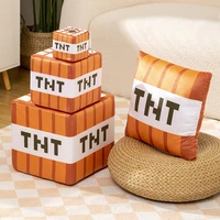 Nice Tnt Plush Pillow Cube Toy Key Chain Pendant Soft Plush Stuffed Toys Xmas Birthday Gifts For Kids Spoof Decoration 2