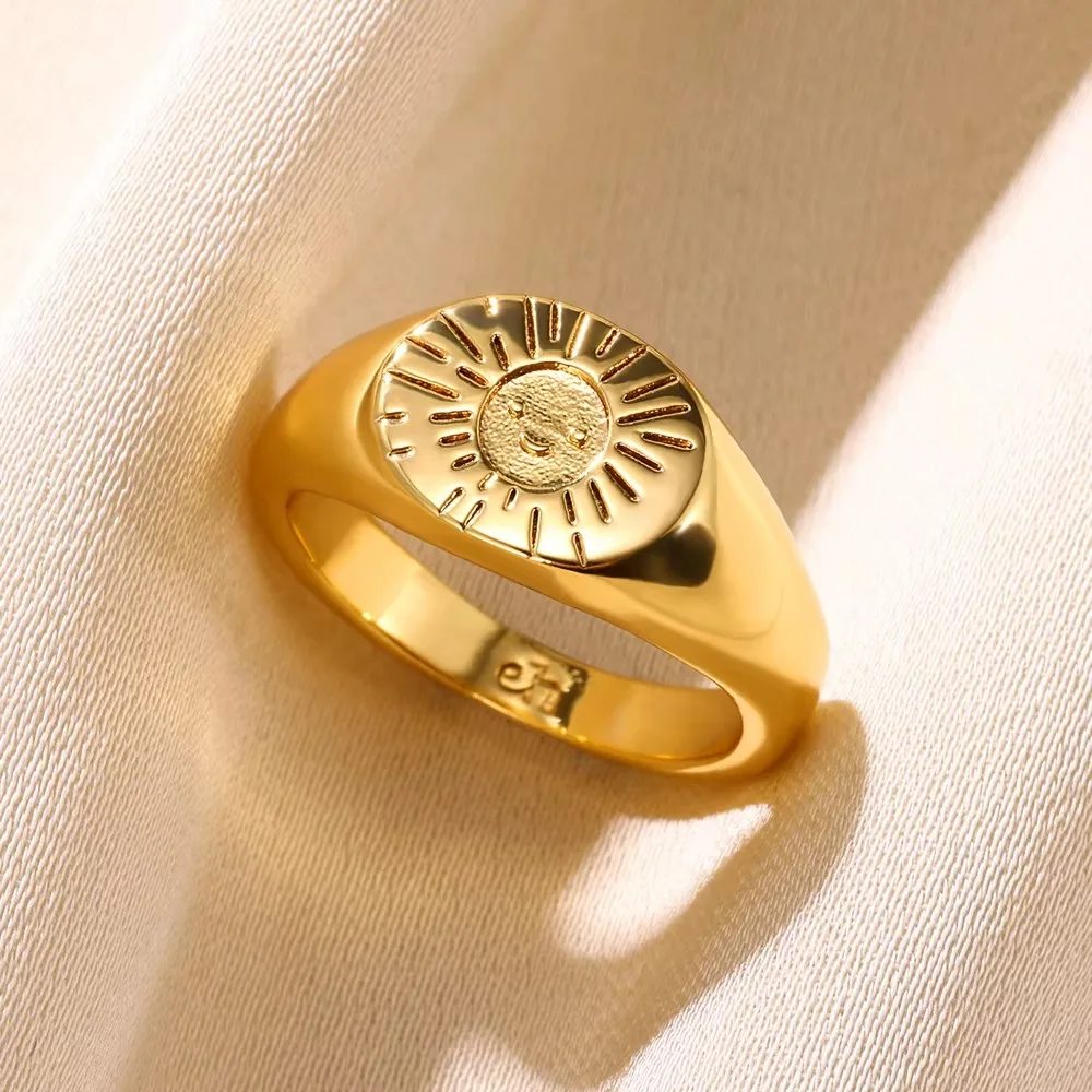 Stainless Steel Rings For Women Classic Fashion