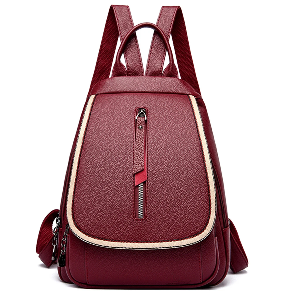 Luxury Brand Designer Ladies Backpack Fashion Mochila Mujer School Bag For Girls Casual Large