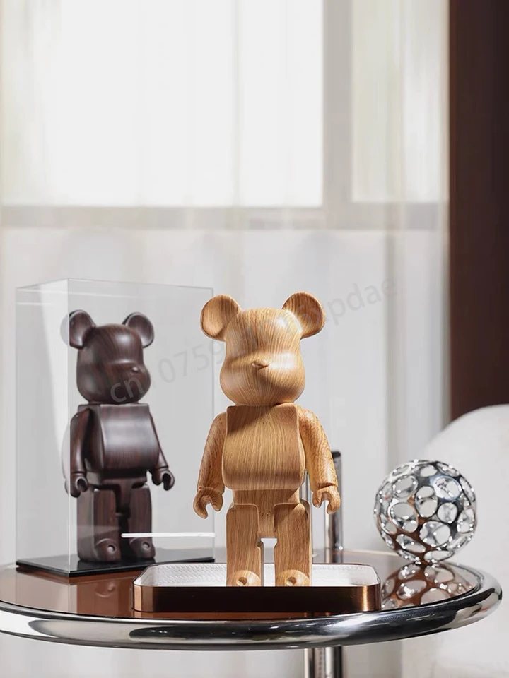 High-grade Bear Figure 26cm Solid Core Immovability Medicom Statue