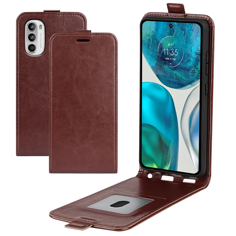 

Чехол-книжка для MOTOROLA MOTO G52 4G, вертикальный, противоударный