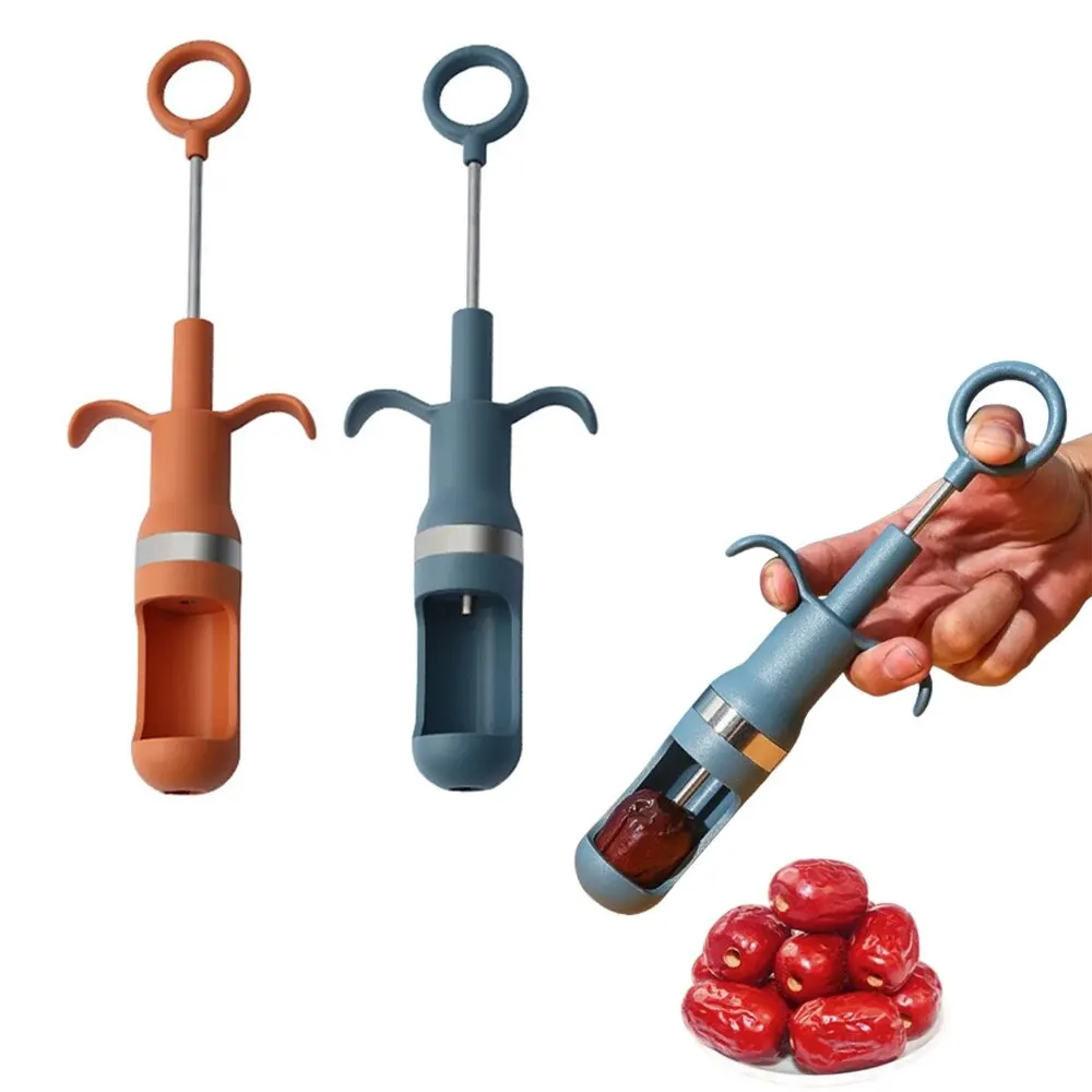 Fruit Pit Remover Jujube Kernel Remover Kitchen Tools Creative Household Red Dates Cherry Pit Separator Fruit Core Seed Removers Kitchen Gadget