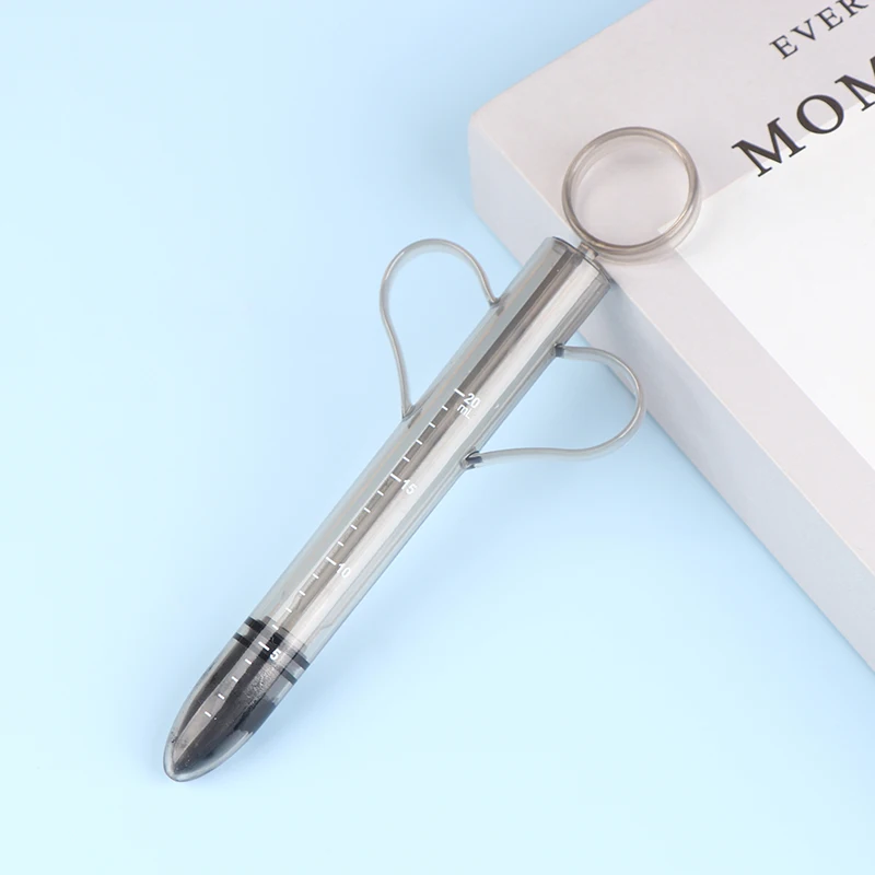 20ml Lubrication Clean Sex Toys for Couples Anus Lubricant Enemator Vagina Lubricating Oil Injection Syringe Tools Sex Toys