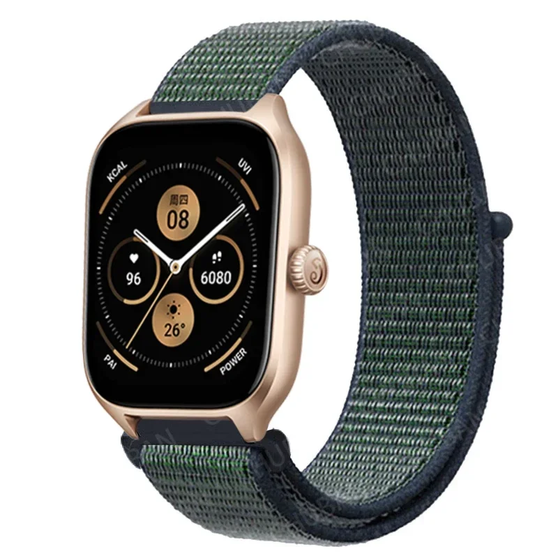 Nylon Loop Sport Strap – Adjustable and Durable 20mm/22mm Bracelet