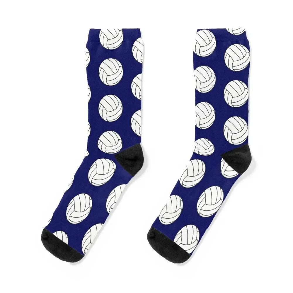 Volleyball Pattern (Ver 1) Socks Thermal man winter winter Woman Socks Men's volleyball middle blocker welcome to the block partysocks winter man socks